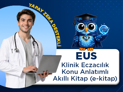 EUS Klinik Eczacılık Konu Anlatımlı & Soru Bankası Kitabı