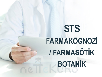 Online STS Eczacılık Farmakognozi / Farmasötik Botanik Dersleri,  Farmakognozi / Farmasötik Botanik Uzaktan Eğitim