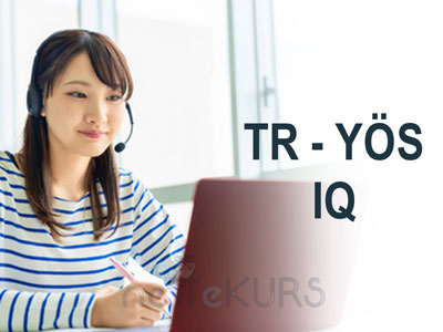 Online TR-YÖS IQ  Dersleri, TR-YÖS Uzaktan Eğitim IQ Dersleri
