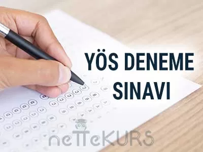 2022 - 2023 Online YÖS Deneme Sınavı